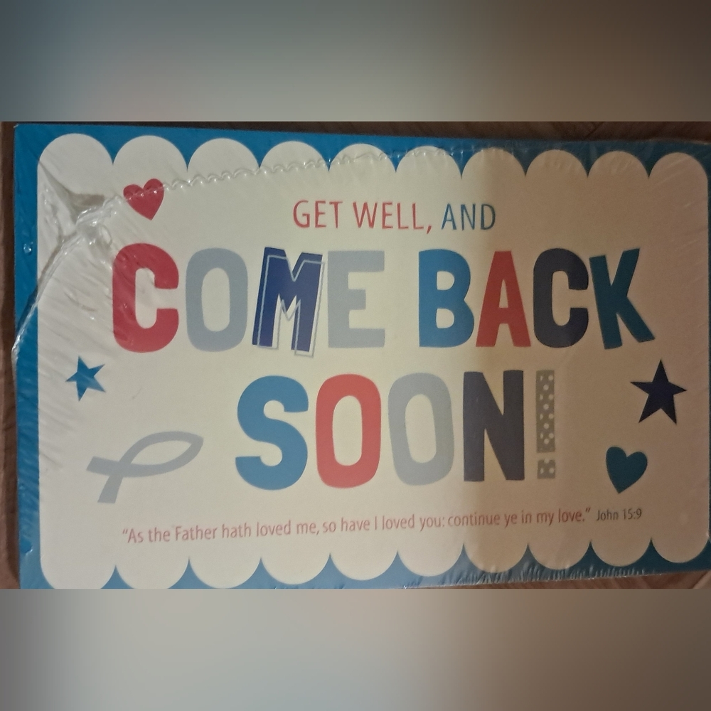 OUTREACH POSTCARDS Get Well, And...